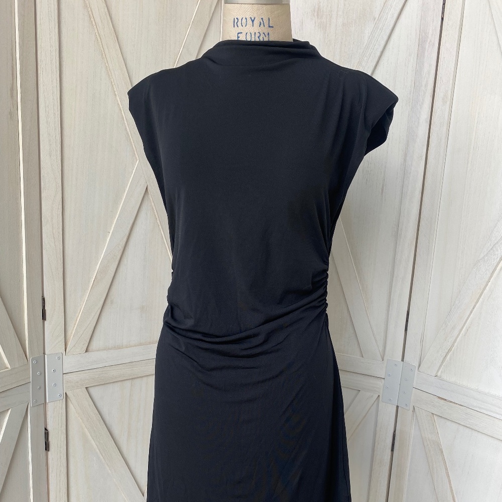 Black mini dress